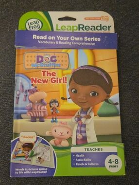 Nwt Leapfrog Leap Reader Doc Mcstuffins Book